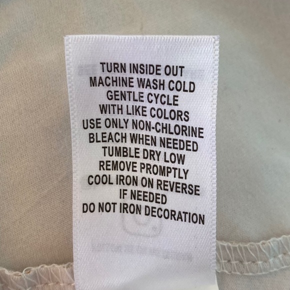 Girls Beautees size Large yellow striped top with front knot and sparkly flower - Picture 6 of 7